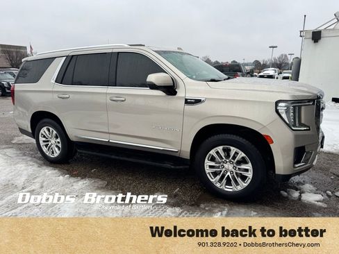 Used 2021 GMC Yukon SLT w/ SLT Luxury Plus Package image 9