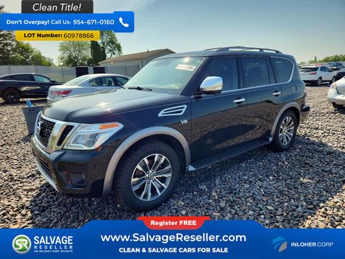 Used 2018 Nissan Armada SL w/ Premium Package AWD/4WD image 1