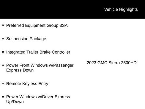 Used 2023 GMC Sierra 2500 SLE image 12