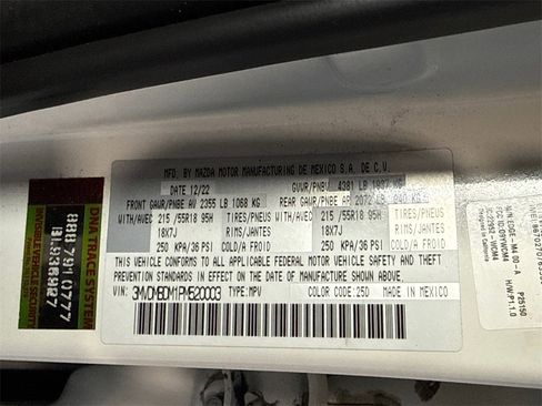 Certified 2023 MAZDA CX-30 AWD 2.5 S w/ Premium Package image 29