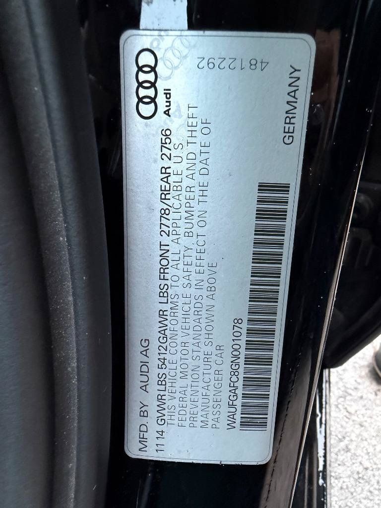 Used 2016 Audi A6 3.0T Premium Plus w/ Cold Weather Package AWD/4WD image 20