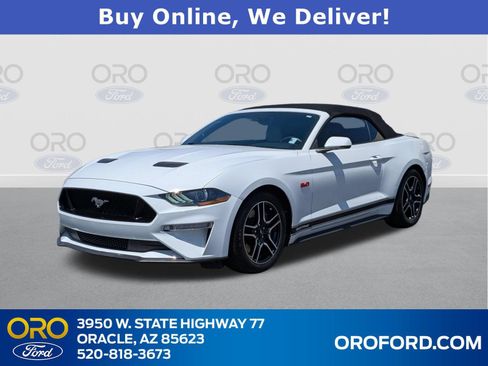 Certified 2019 Ford Mustang GT Premium w/ Ford Safe & Smart Package RWD image 1