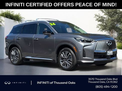 Certified 2026 INFINITI QX60 Luxe w/ Cargo Package FWD image 1