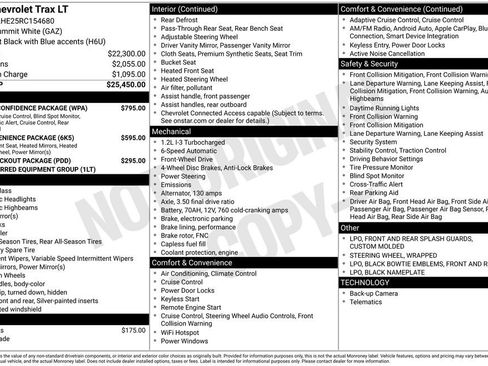Used 2024 Chevrolet Trax LT w/ Driver Confidence Package FWD image 14