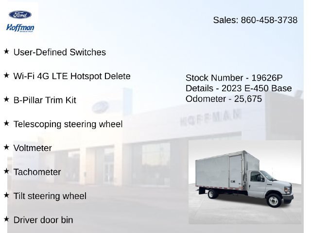 Used 2023 Ford E-450 and Econoline 450 Super Duty w/ Power Windows & Locks Group RWD image 20