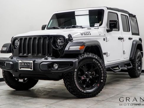Used 2021 Jeep Wrangler Unlimited Sport image 1