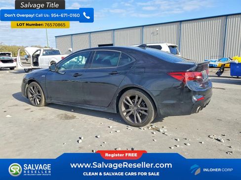 Used 2018 Acura TLX V6 w/ Technology & A-SPEC Pkg FWD image 3
