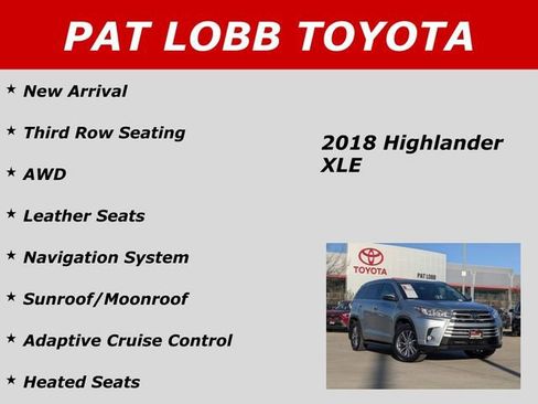 Used 2018 Toyota Highlander XLE image 41
