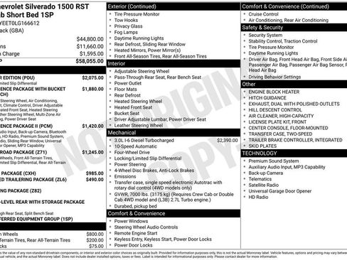 Used 2020 Chevrolet Silverado 1500 RST w/ All-Star Edition AWD/4WD image 3