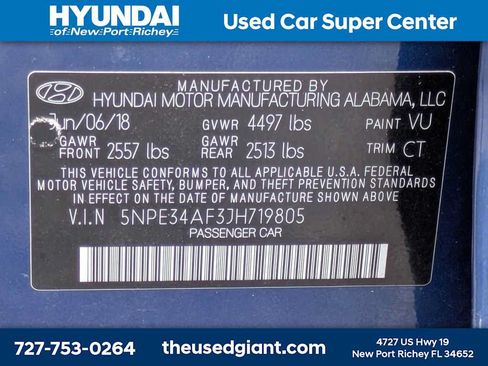 Used 2018 Hyundai Sonata Sport FWD image 38