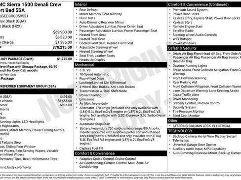 Used 2024 GMC Sierra 1500 Denali w/ Technology Package AWD/4WD image 2