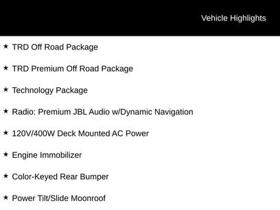 Used 2023 Toyota Tacoma TRD Off-Road w/ Technology Package