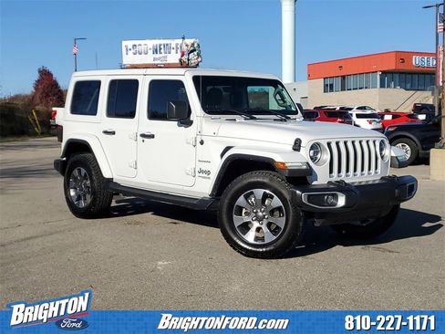 Used 2021 Jeep Wrangler Unlimited Sahara image 1