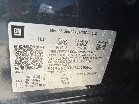 Used 2018 Buick Enclave Avenir w/ Avenir Technology Package AWD/4WD image 36