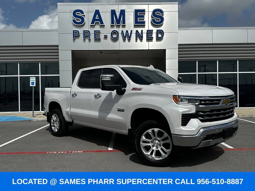 Used 2023 Chevrolet Silverado 1500 LTZ w/ Technology Package AWD/4WD image 1