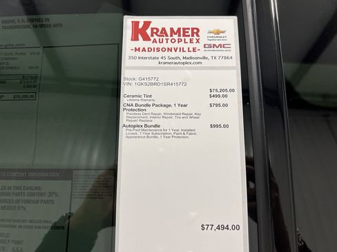 New 2025 GMC Yukon Elevation w/ LPO, Floor Liner Package image 38