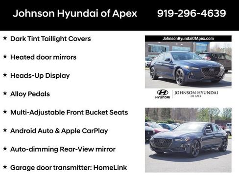 Used 2019 Genesis G70 2.0T Advanced w/ Sport Package RWD image 18