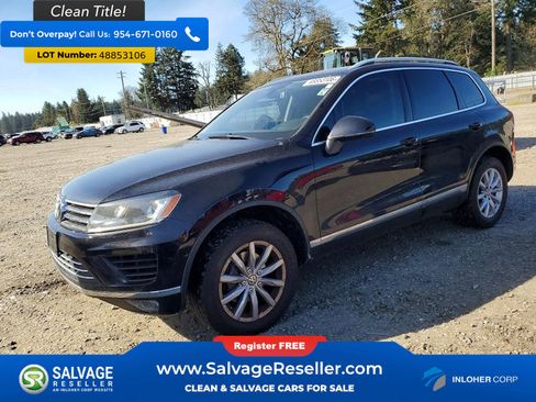 Used 2015 Volkswagen Touareg Sport AWD/4WD image 1