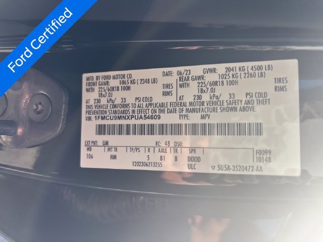 Certified 2023 Ford Escape ST-Line w/ Tech Pack #1 AWD/4WD image 25