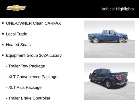 Used 2014 Ford F150 XLT w/ Equipment Group 302A Luxury AWD/4WD image 18