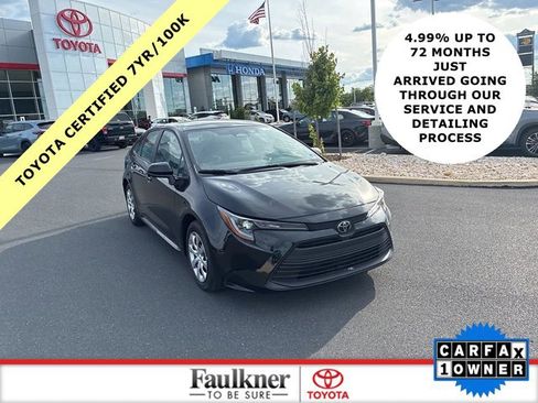Certified 2025 Toyota Corolla LE FWD image 1