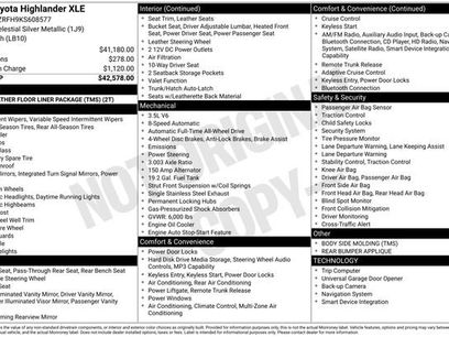 Used 2019 Toyota Highlander XLE