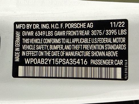 Certified 2023 Porsche Taycan 4S AWD/4WD image 12
