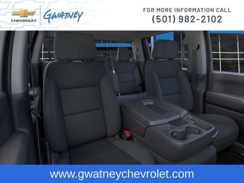New 2026 Chevrolet Silverado 1500 Custom w/ Turbomax Blackout Package AWD/4WD image 16