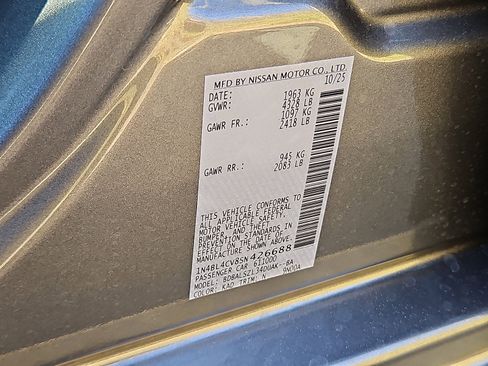 New 2025 Nissan Altima 2.5 SR image 20