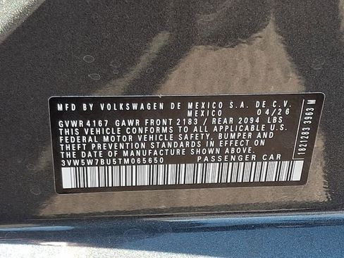 New 2026 Volkswagen Jetta S FWD image 10