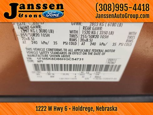 Used 2017 Ford Explorer XLT w/ Equipment Group 202A image 21