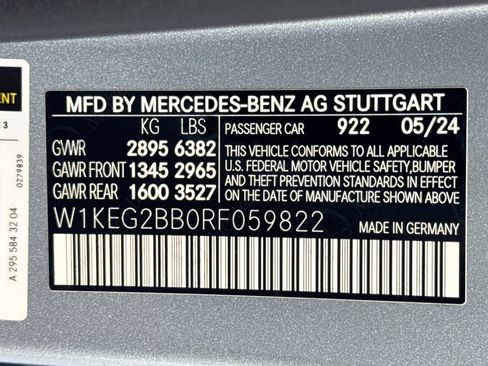 Certified 2024 Mercedes-Benz EQE 350+ Sedan image 30