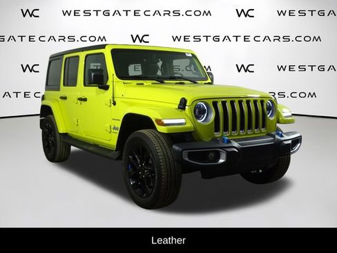 Used 2023 Jeep Wrangler Unlimited Sahara w/ Cold Weather Group image 2