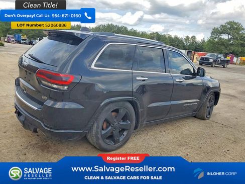 Used 2015 Jeep Grand Cherokee Overland w/ Advanced Technology Group AWD/4WD image 4