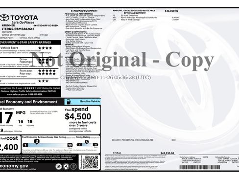 Used 2021 Toyota 4Runner TRD Off-Road Premium image 3