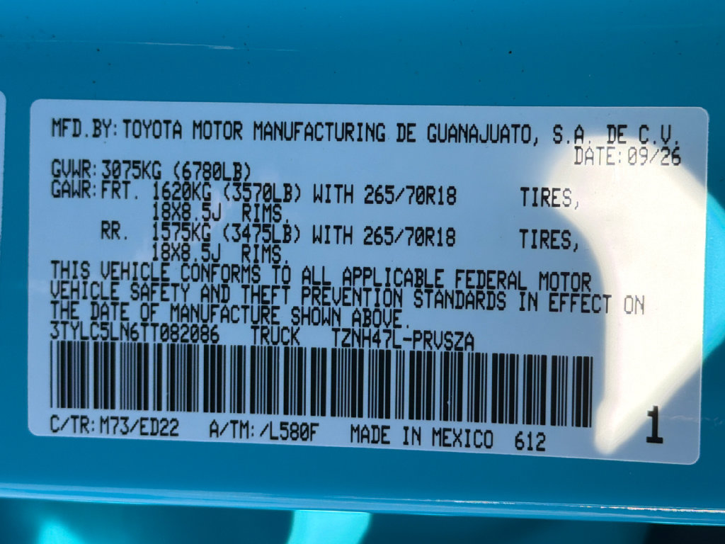 New 2026 Toyota Tacoma TRD Pro AWD/4WD image 41