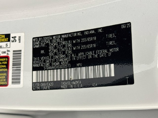 Certified 2025 Toyota Grand Highlander FWD image 34