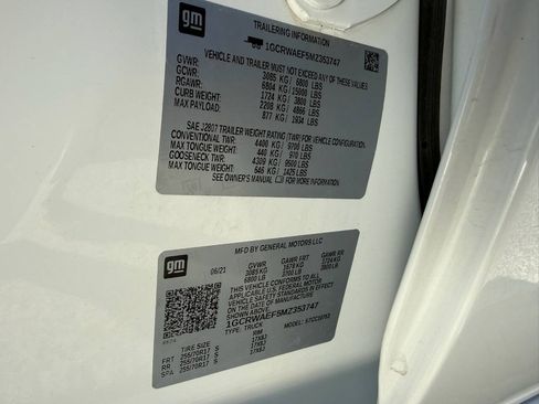 Used 2021 Chevrolet Silverado 1500 W/T w/ WT Value Package RWD image 6