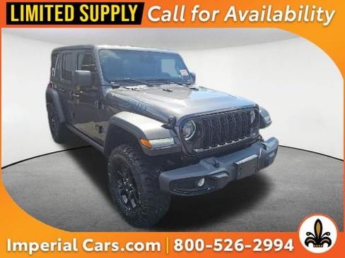 Used 2025 Jeep Wrangler Unlimited Sport S 4xe AWD/4WD image 1