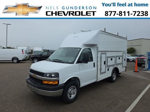 New 2025 Chevrolet Express 3500 w/ Power Convenience Package RWD image 2