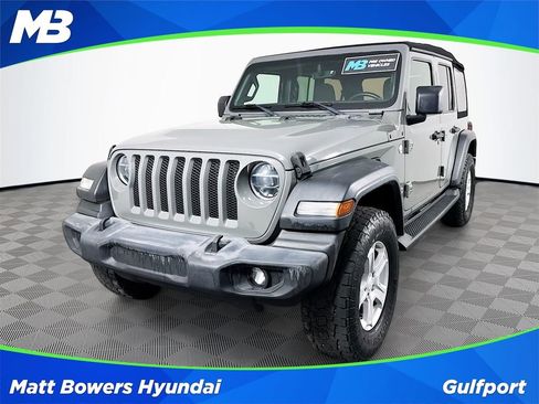 Used 2021 Jeep Wrangler Unlimited Sport AWD/4WD image 1