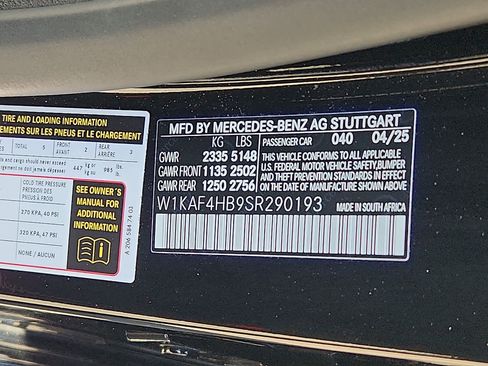 Used 2025 Mercedes-Benz C 300 4MATIC Sedan image 27