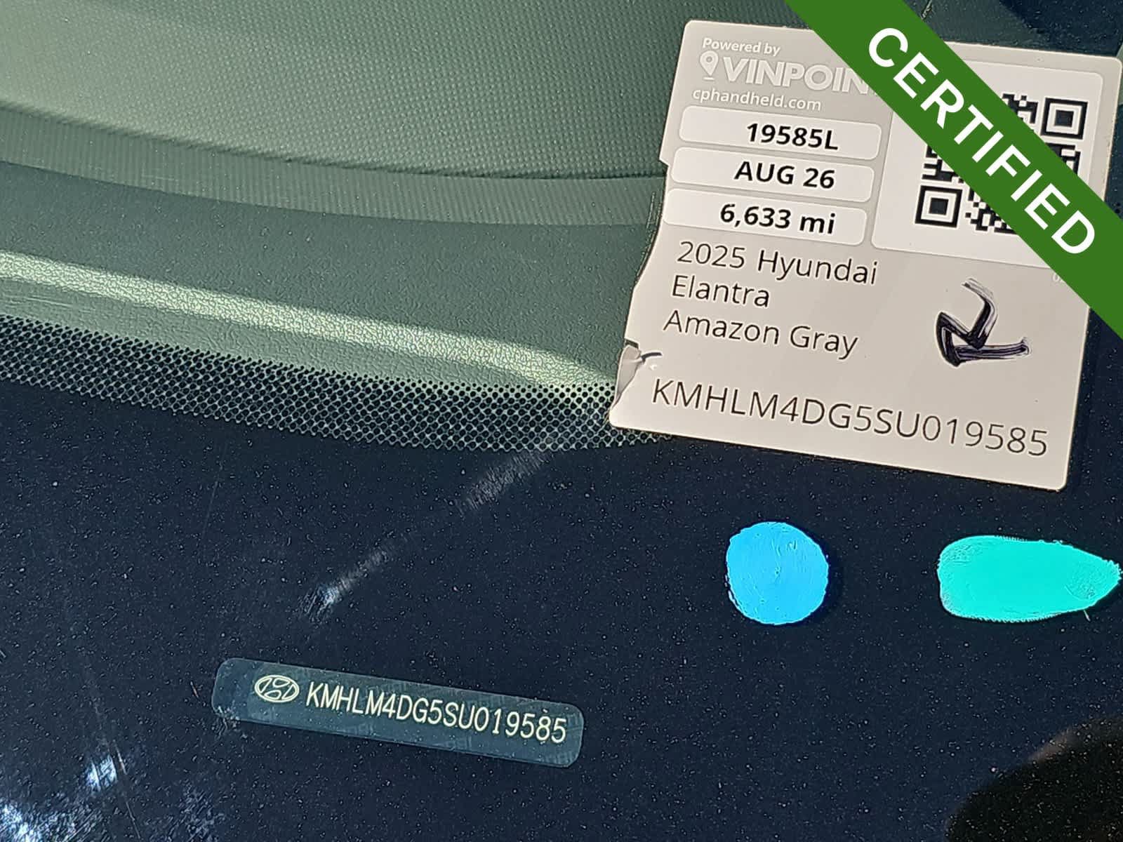 Certified 2025 Hyundai Elantra Sport FWD image 24