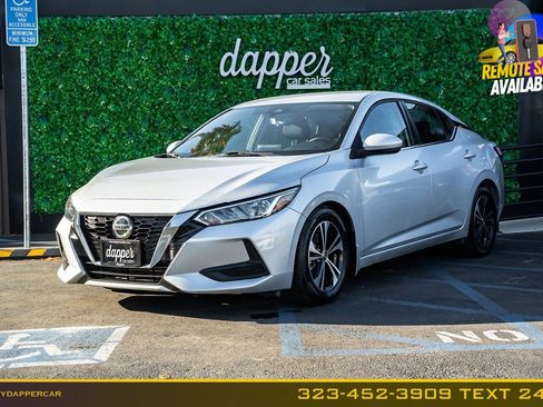 Used 2020 Nissan Sentra SV w/ Electronics Package FWD image 1