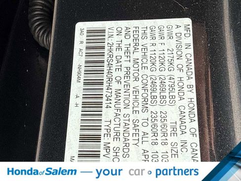 Used 2024 Honda CR-V EX image 20