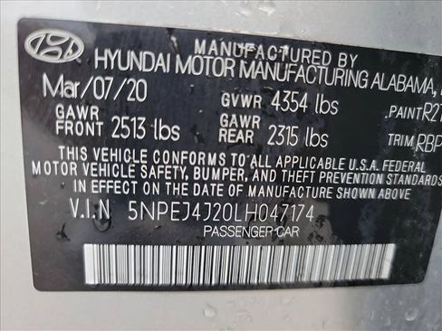 Used 2020 Hyundai Sonata SEL Plus w/ Tech Package FWD image 23