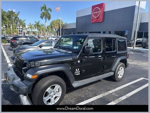 Used 2019 Jeep Wrangler Unlimited Sport S AWD/4WD image 1