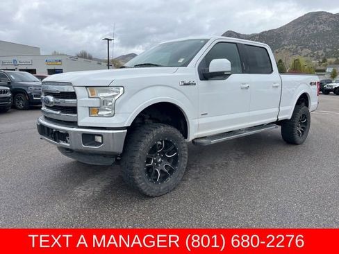 Used 2015 Ford F150 Lariat w/ Max Trailer Tow Package AWD/4WD image 7