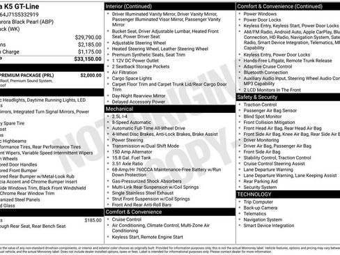 Used 2025 Kia K5 GT-Line w/ GT-Line Premium Package image 3