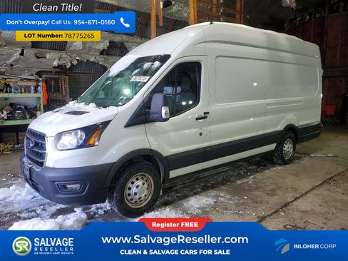 Used 2020 Ford Transit 250 148 High Roof Extended AWD w/ Load Area Protection Package image 1